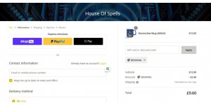 House Of Spells coupon code