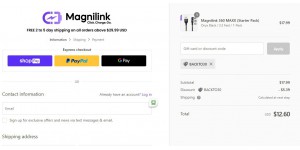 Magnilink coupon code