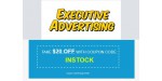 Executive Advertising discount code