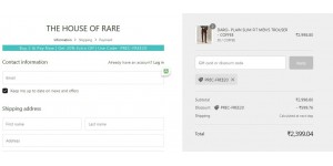 The House Of Rare coupon code
