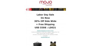 Mojo Sports Bags coupon code