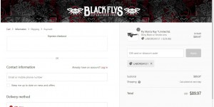 Black Flys coupon code