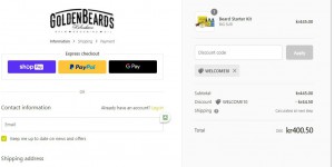 Golden Beards coupon code