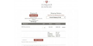 Gundlach Bundschu coupon code