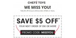 Chefs Toys discount code