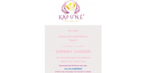 Kafune Hair coupon code