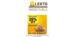 Lekto Wood Fuels discount code
