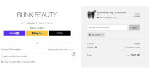 Blink Beauty coupon code