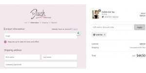 Blush Clothing Playhouse coupon code