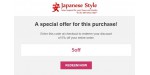 Japanese Style discount code