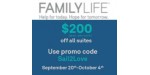 Family Life coupon code