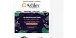 Ashley Homestores discount code