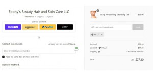 Ebonys Beauty Hair and Skin Care coupon code