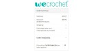 We Crochet discount code