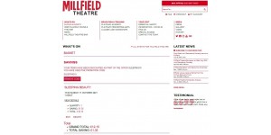 Millfield Theatre coupon code