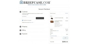 Briefcase coupon code