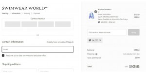 Swimwear World coupon code