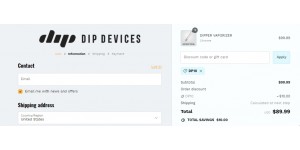 Dip Devices coupon code