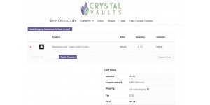 Crystal Vaults coupon code
