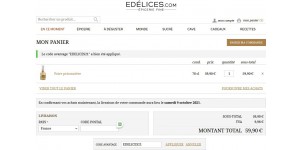 Edelices coupon code