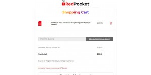 Red Pocket Mobile coupon code