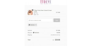 Ttdeye coupon code