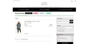 Evans coupon code
