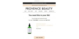 Provence Beauty coupon code
