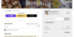 Eastern Standard Provisions coupon code