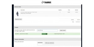 Taurus coupon code