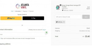 Atlanta Vinyl coupon code