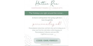 Hattie Rex coupon code