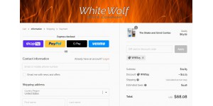 White Wolf Spice coupon code