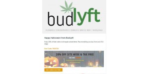BudLyft coupon code