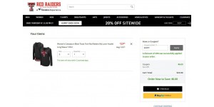 Texas Tech Red Raiders Store coupon code