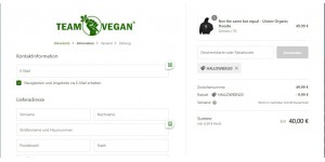 Team Vegan coupon code