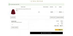 Chicwish coupon code