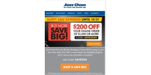 Jon-Don coupon code
