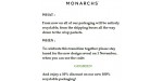 Monarchs discount code