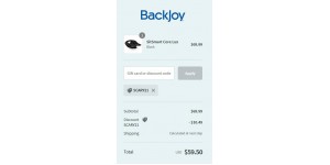 BackJoy coupon code