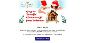 The Jerusalem Gift Shop coupon code