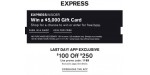 Express discount code