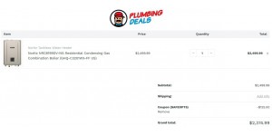 Plumbing Deals coupon code