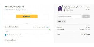 Route One Apparel coupon code