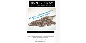 Hunter Bay Coffee coupon code