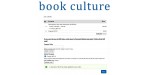 Book Culture discount code