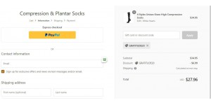 Plantar Socks coupon code