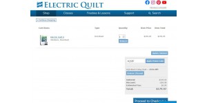 Electric Quilt coupon code