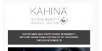 Kahina Giving Beauty coupon code