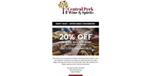 Central Perk coupon code